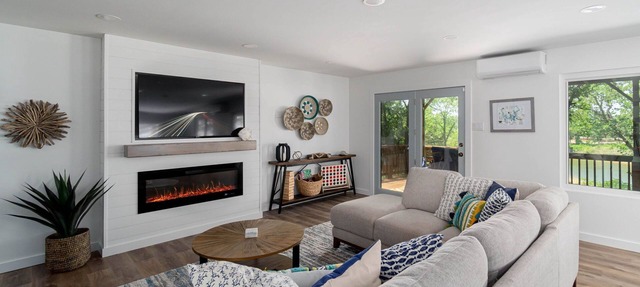 3Bdrm Walk to Shore Firepit Fireplace Texoma
