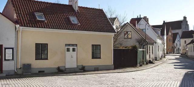 8 camas dentro de la pared del anillo Visby