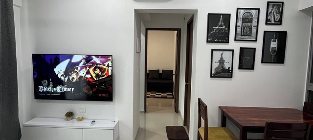 Charming 1BHK apartment in welcoming Thane with AC