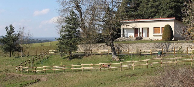 Homerez - Casa en Langogne, vista montaña
