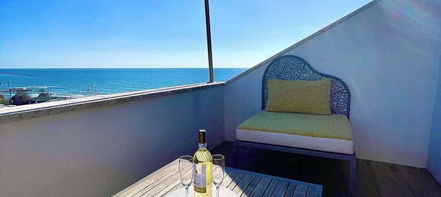 "La Casa da'Mare", un ático de encanto con vista al mar