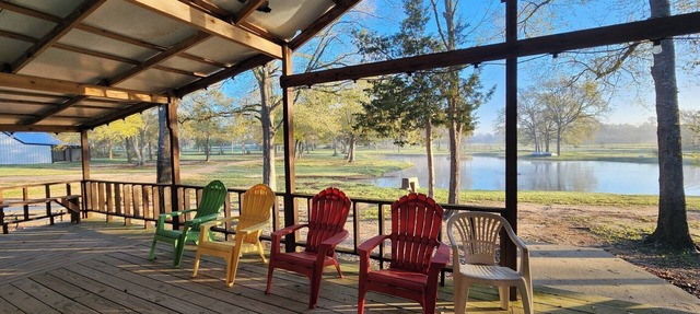 Rustic Ranch Bunkhouse Retreat- Sleeps 28+ -Pool & Pond