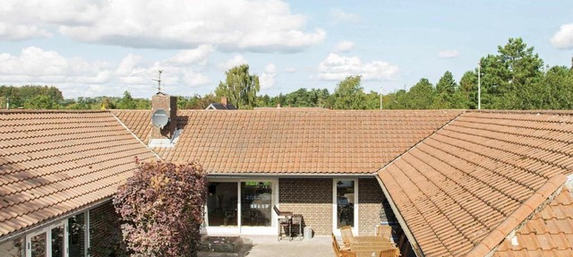 Spacious Holiday Home in Orsted Jutland with Pool