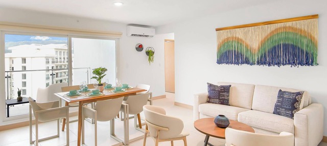Upstay: Chic Condo w Pool, Patio & Stunning Views