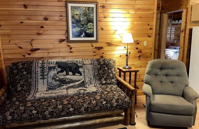 Cute Cabin with Private Hot Tub for Amazing Hiking Vacations near Cook Forest, PA