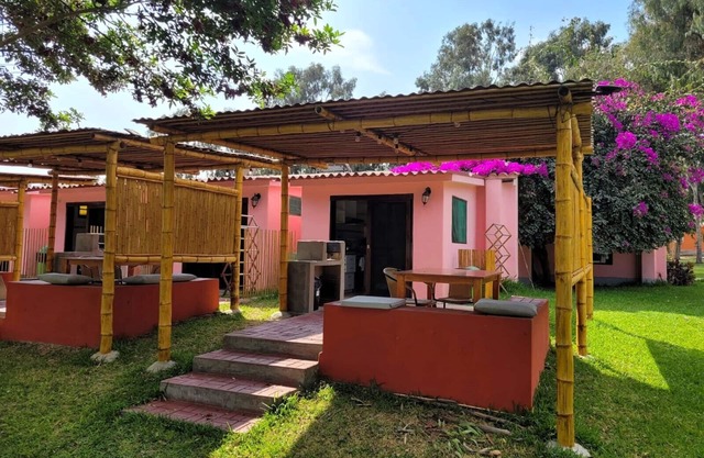Doble A6 | Bungalows de Casa Verde | Vista al Jardin