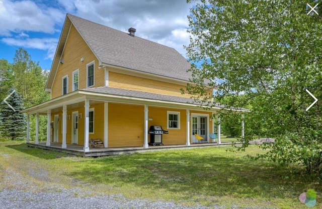 Le Tournesol Cottage para alquilar cerca de esquí Mount Sutton